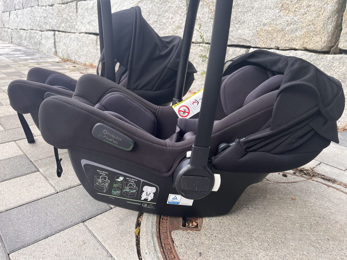 Bugaboo Seggiolini per auto: Bugaboo Nuna Babyschale Set schwarz – Usato da Buchberg venduto da Swissy87 2