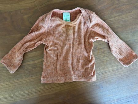 Baumwolle-Wolle-Seide Shirt. Gr. 62/68