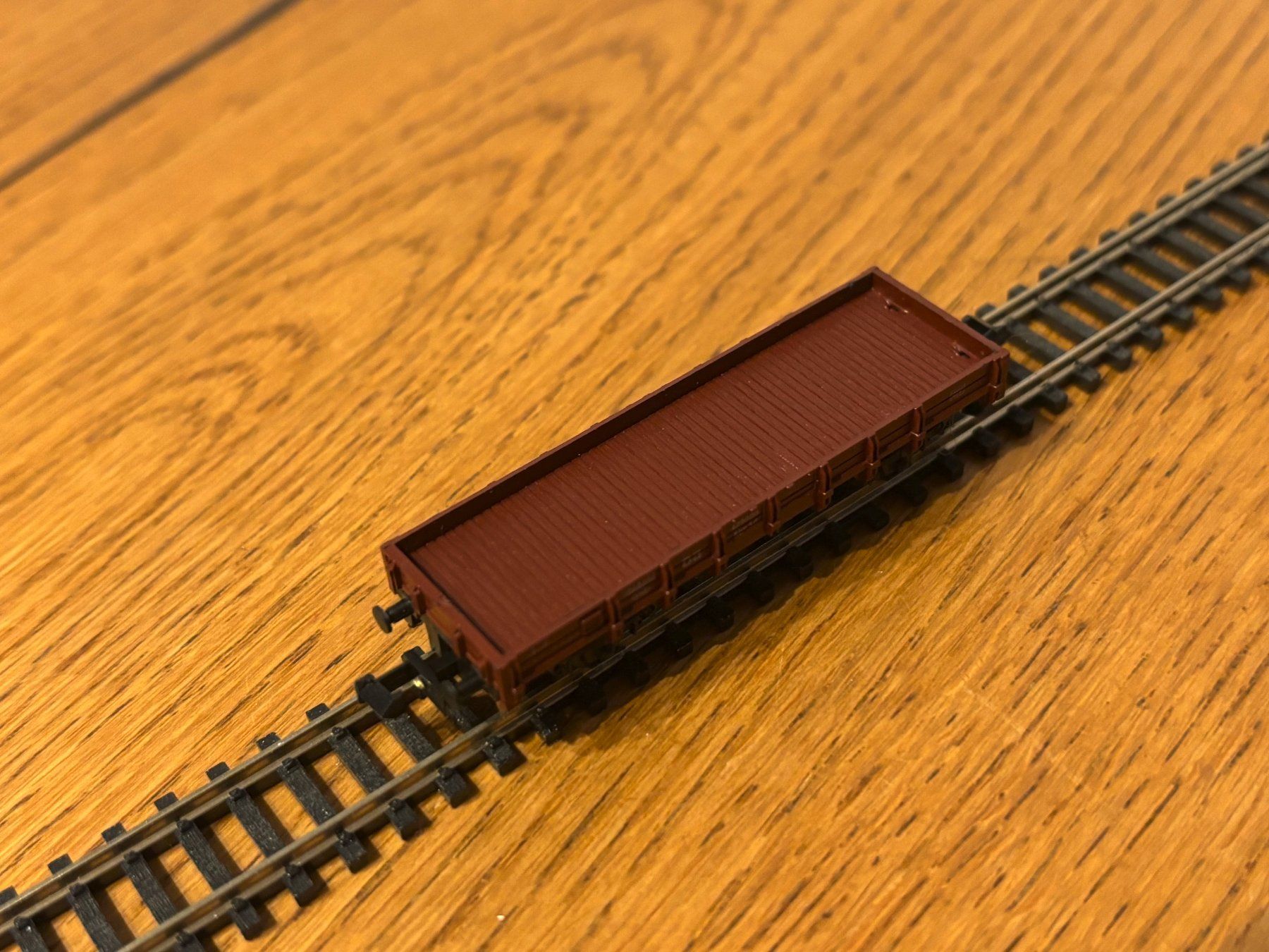 Modellini di ferrovie: e1779: Flachwagen (Spur N) – Usato da Birsfelden venduto da Birs_25 2