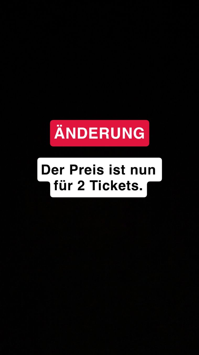 Tickets: Reezy Stehplatz 1 - 2 Tickets – Neu (gemäss Beschreibung) aus Wilchingen von Lakull 1