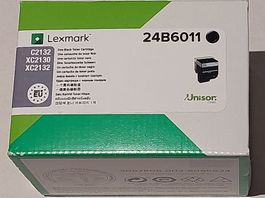 Neue Lexmark 24B6011 Tonerkartusche - Schwarz - Original