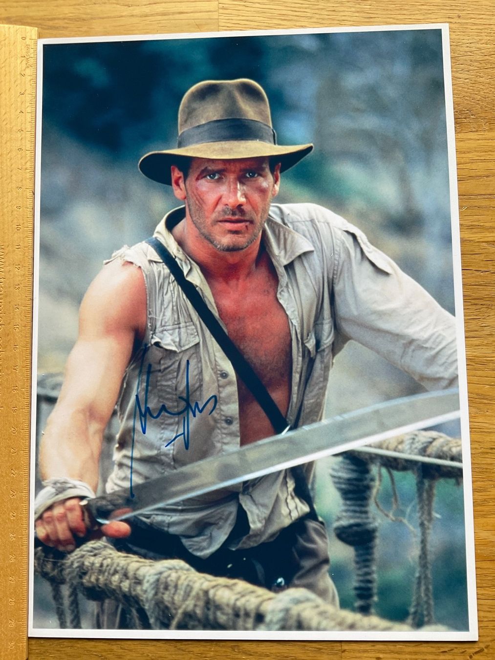 Autografi: Harrison Ford Autogramm original – Nuovo (secondo la descrizione) da Hittnau venduto da workaholic60