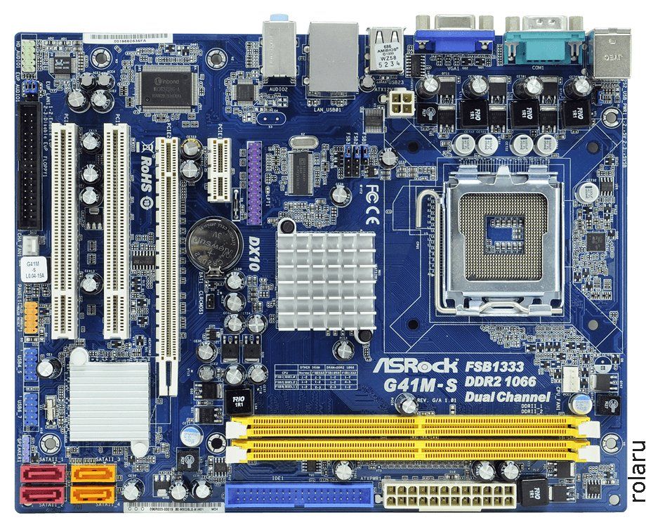 Asrock Schede madri: ASRock G41M-S - LGA 775 - mATX – Usato da Baden venduto da Rolaru