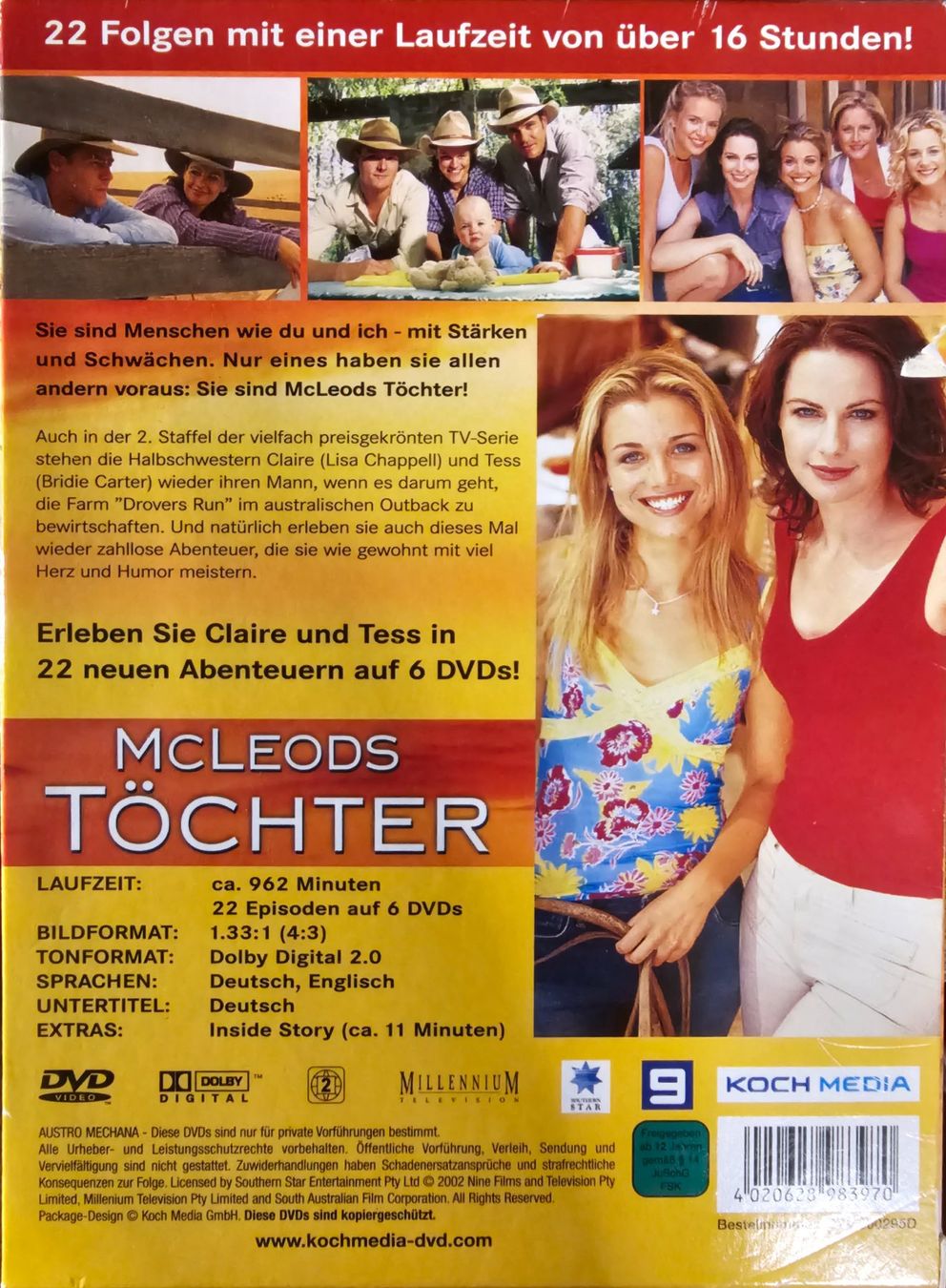 Alle DVDs: McLeods Töchter - Staffel 2 – Gebraucht aus Wahlen b. Laufen von Cg10 1
