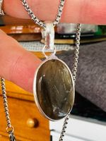 Labradorite Gemstone Handmade Jewelry necklace