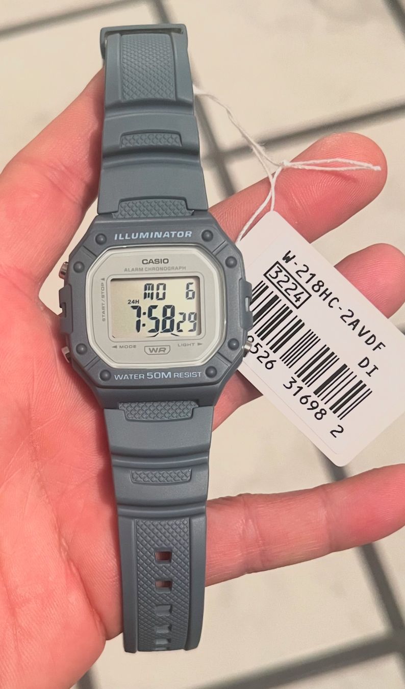 Casio Orologi: Casio Armbanduhren W-218HC-2AVDF – Nuovo e nell'imballaggio originale da Adlikon b.Regensdf venduto da GPITIME 1