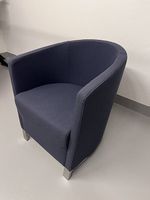 Designerstuhl grau