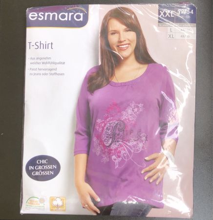 Esmara T-Shirt Lila Grösse XXL neu