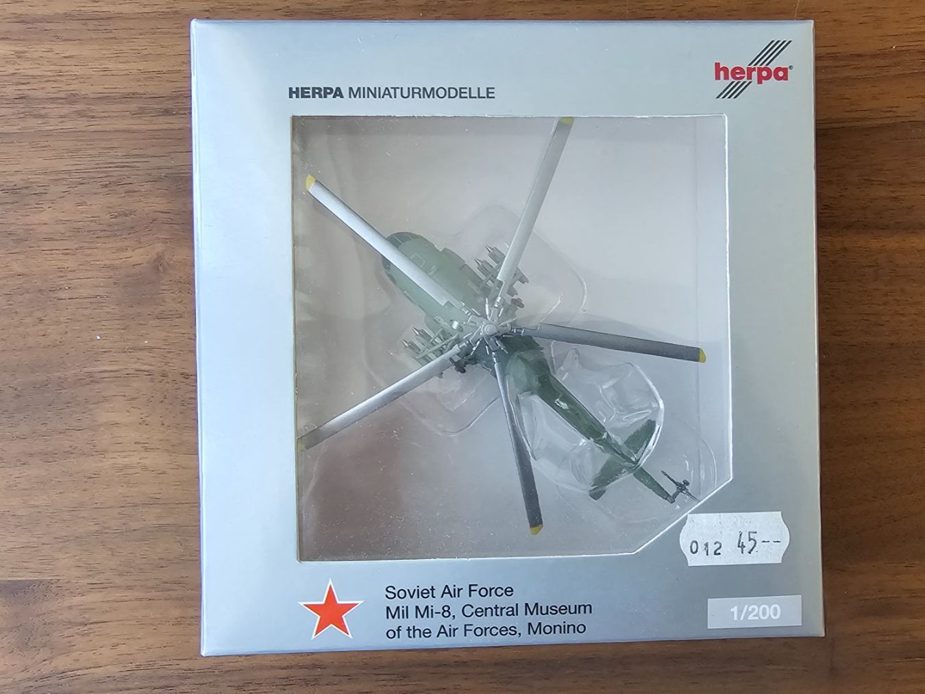 Herpa Modellbausätze & Standmodelle: Hubschrauber Standmodell  Mil Mi-8 Soviet Air Force – Neu und originalverpackt aus Zürich von x24CBR1000 3