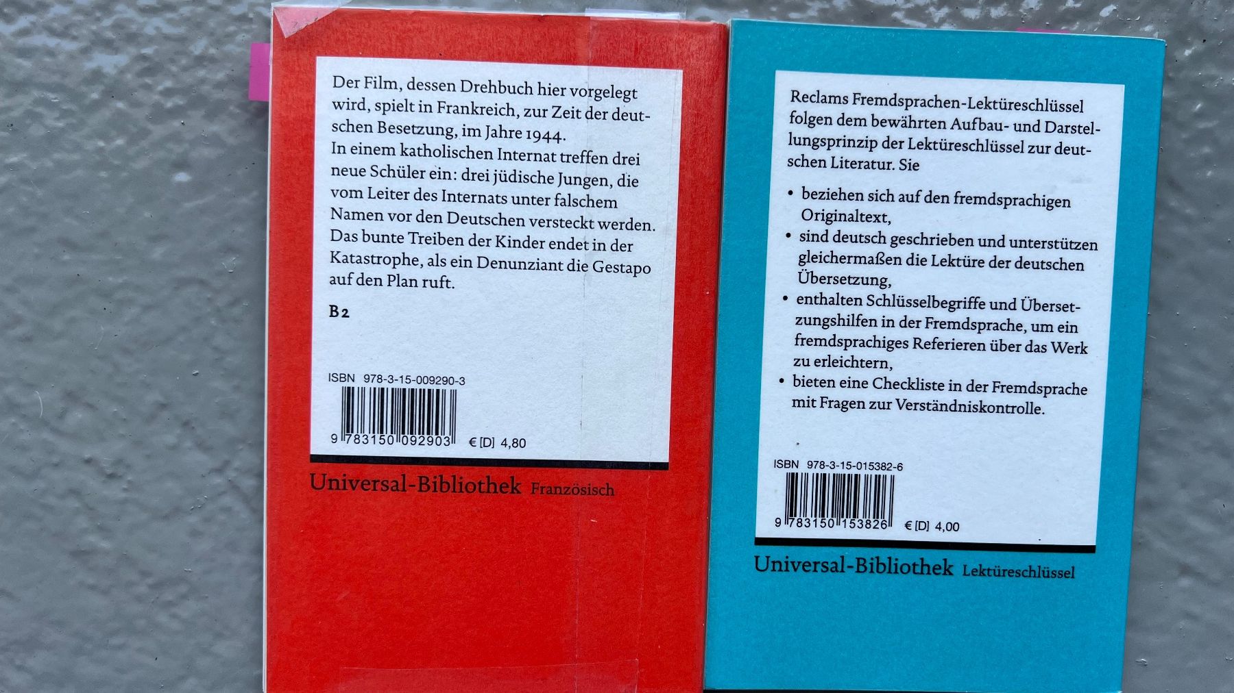 Bücher: Au revoir, les enfants – Gebraucht aus Ebmatingen von lwe_x6h5 1