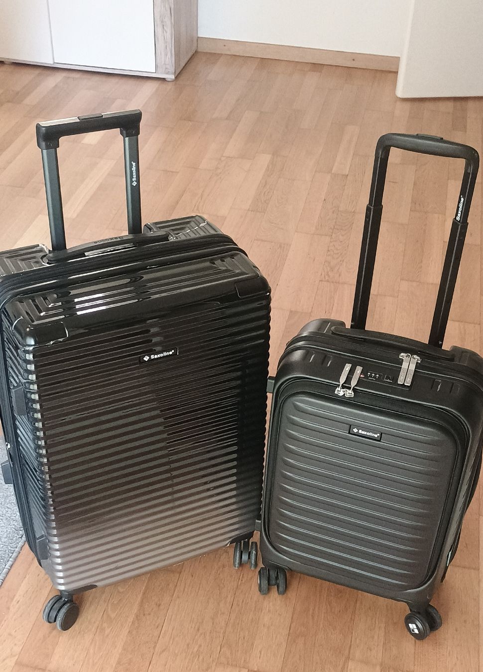 Valigie: Saxoline Koffer Set 2-teilig schwarz – Usato da Tägerig venduto da mig_lrs5 2