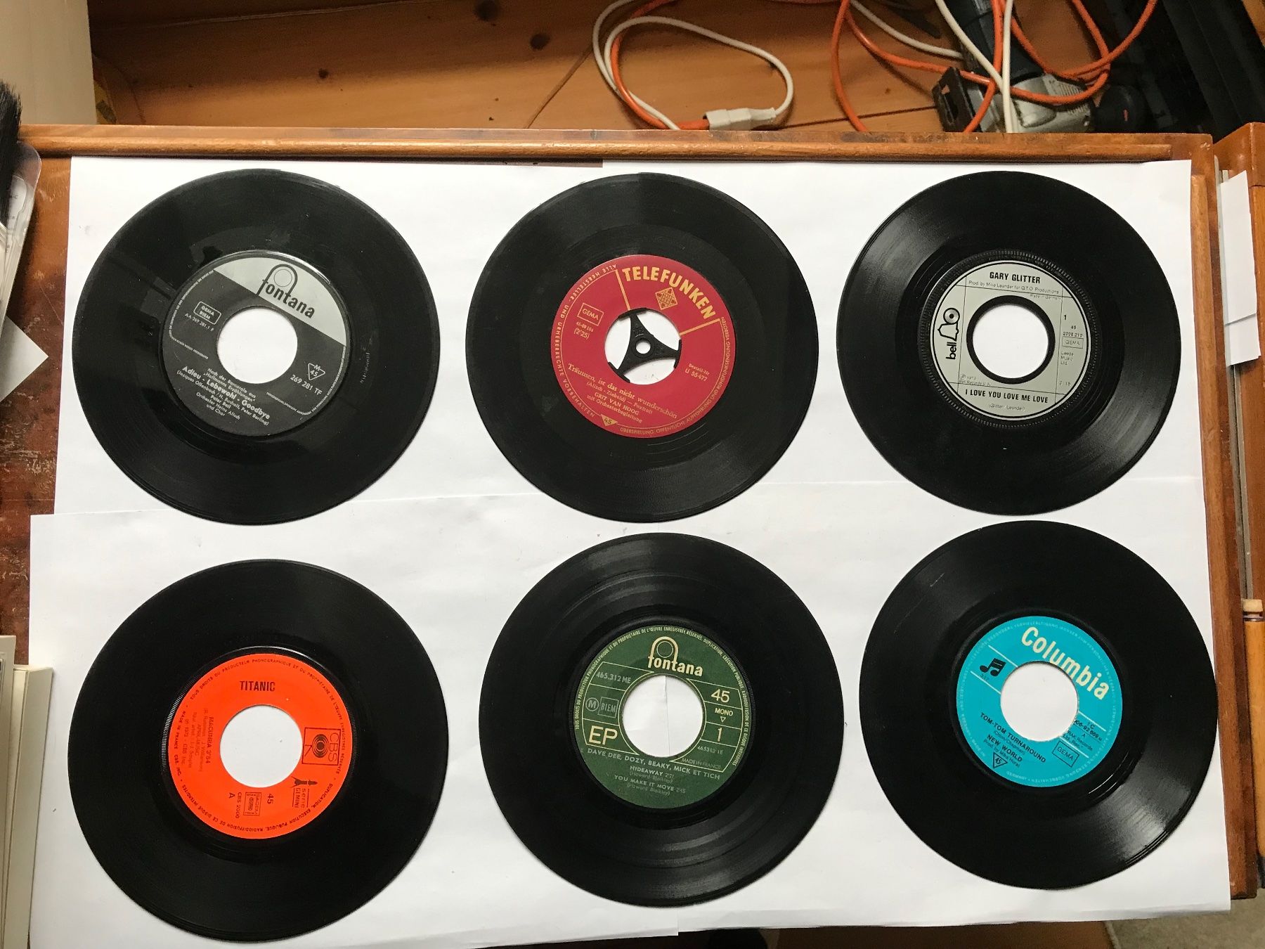 Dischi in vinile: single set nr. 6, verschiedene interpreten – Usato da liestal venduto da makai05