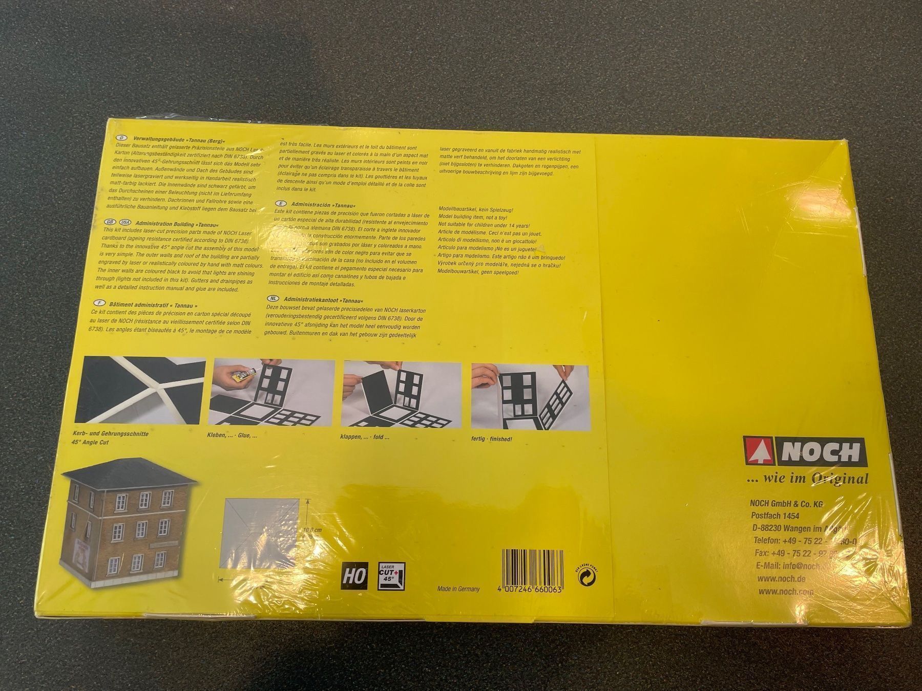 Noch Modelleisenbahnen: Noch H0 66006 Verwaltungsgebäude – Neu und originalverpackt aus Chiasso von Carrara-Modellismo 2