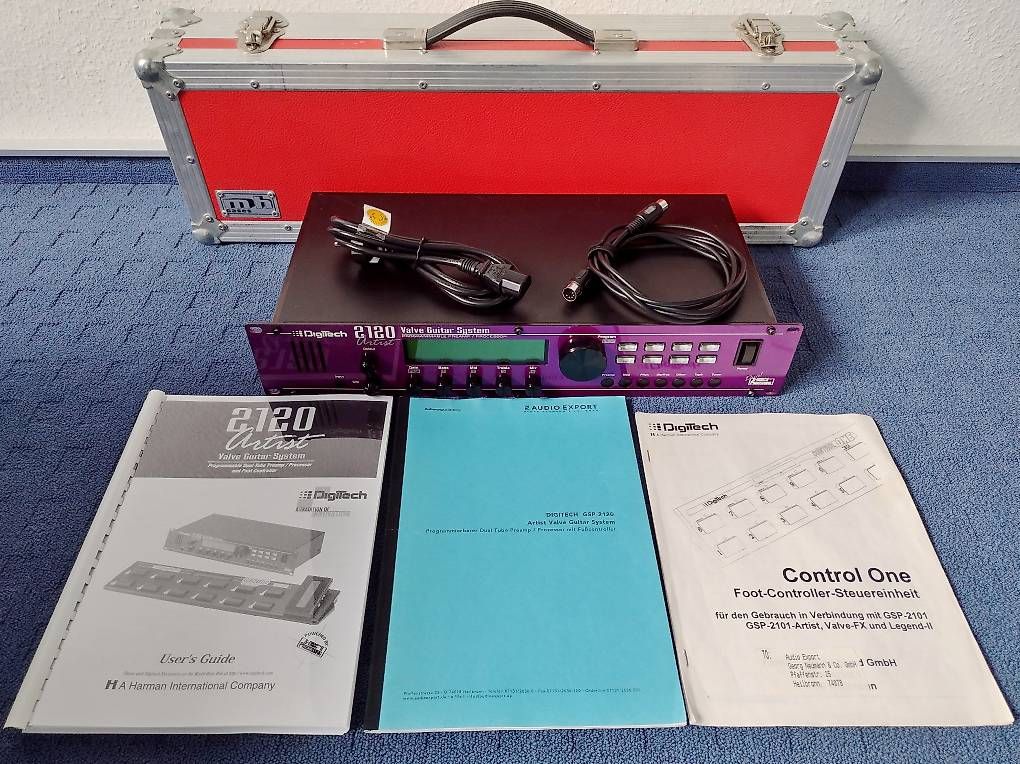 Musikinstrumente: Digitech 2120 Artist + Foot Controller + Case – Gebraucht aus Basel von x-hobby 3
