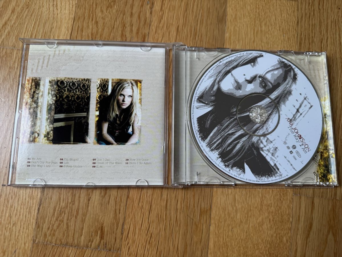 CD: Ana Johnsson The Way I Am CD – Usato da Zürich venduto da wtpooh 2