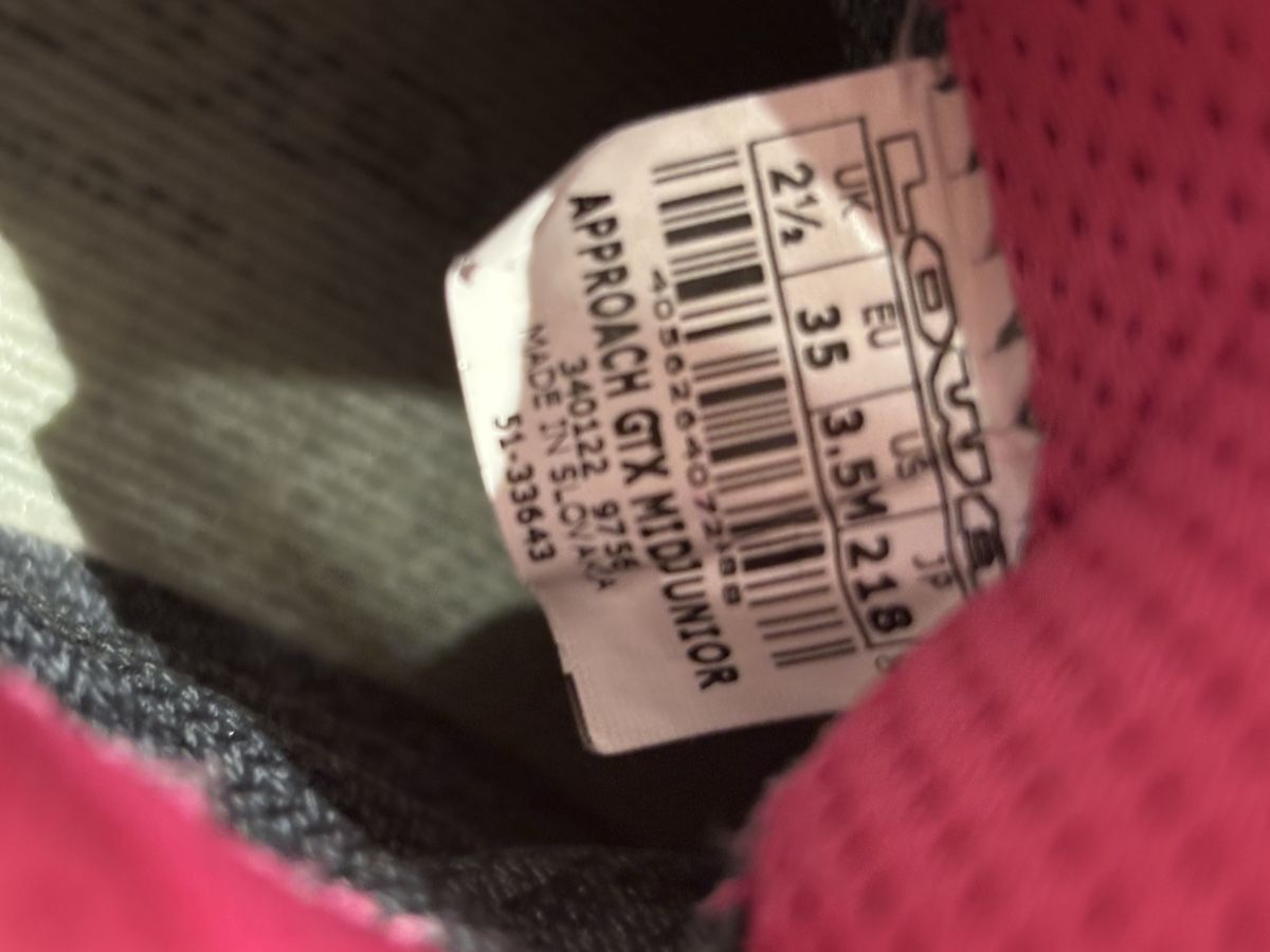Lowa Schuhe für Jungen: Lowa Approach GTX Mid Junior Boots EU 35  – Neu (gemäss Beschreibung) aus st gallenkappel von est_m6lg 4
