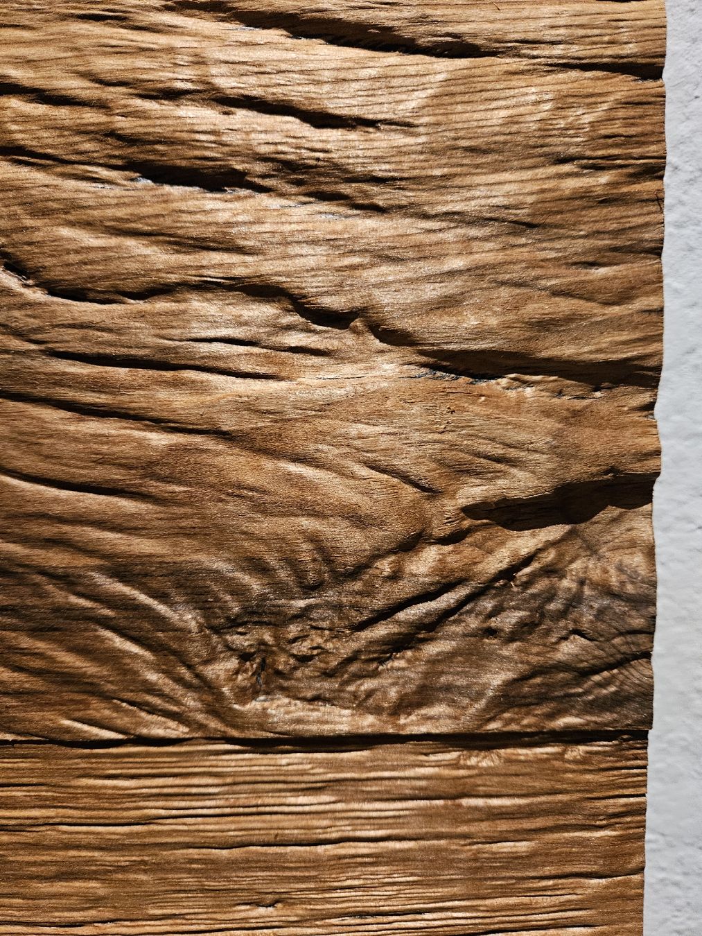 Articoli in legno: 3D Reliefplatte Echtholzfurnier Lärche geräuchert – Nuovo (secondo la descrizione) da Bertschikon Gossau venduto da simla09 2