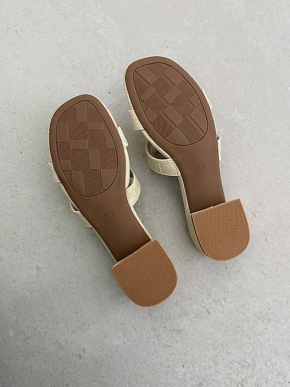 Scarpe da donna: Sandalen Croco Leather Gr. 37 NEW – Usato da Merlischachen venduto da GlamGarb 3