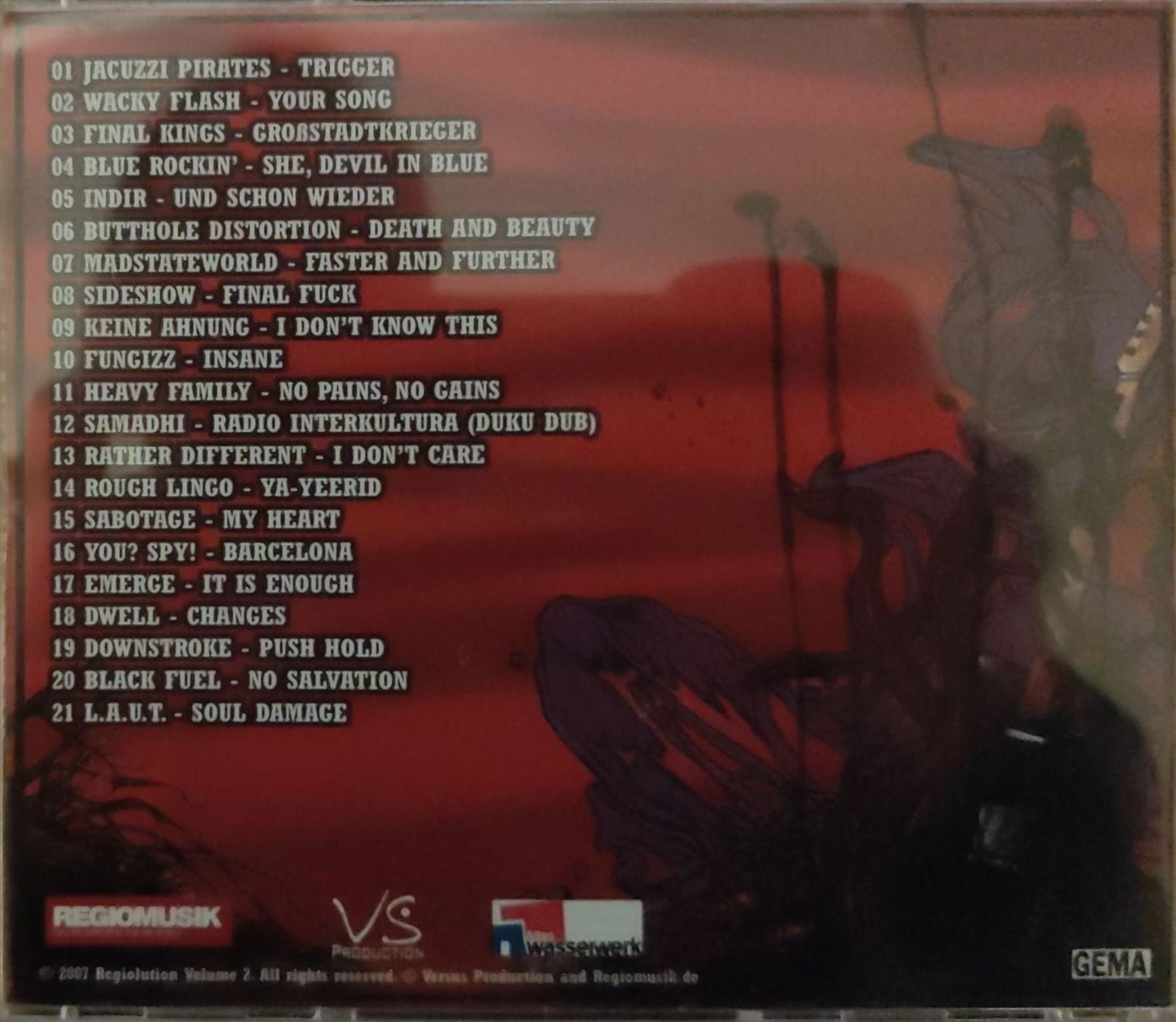CD: Regiolution Sampler Volume 2 – Usato da Burg AG venduto da Franklin5736 1