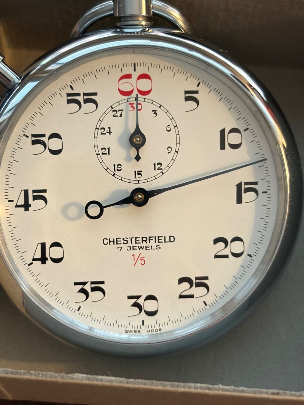 Orologi: 2 Stoppuhren mechanisch / vintage – Usato da Zürich venduto da Airflow22 5