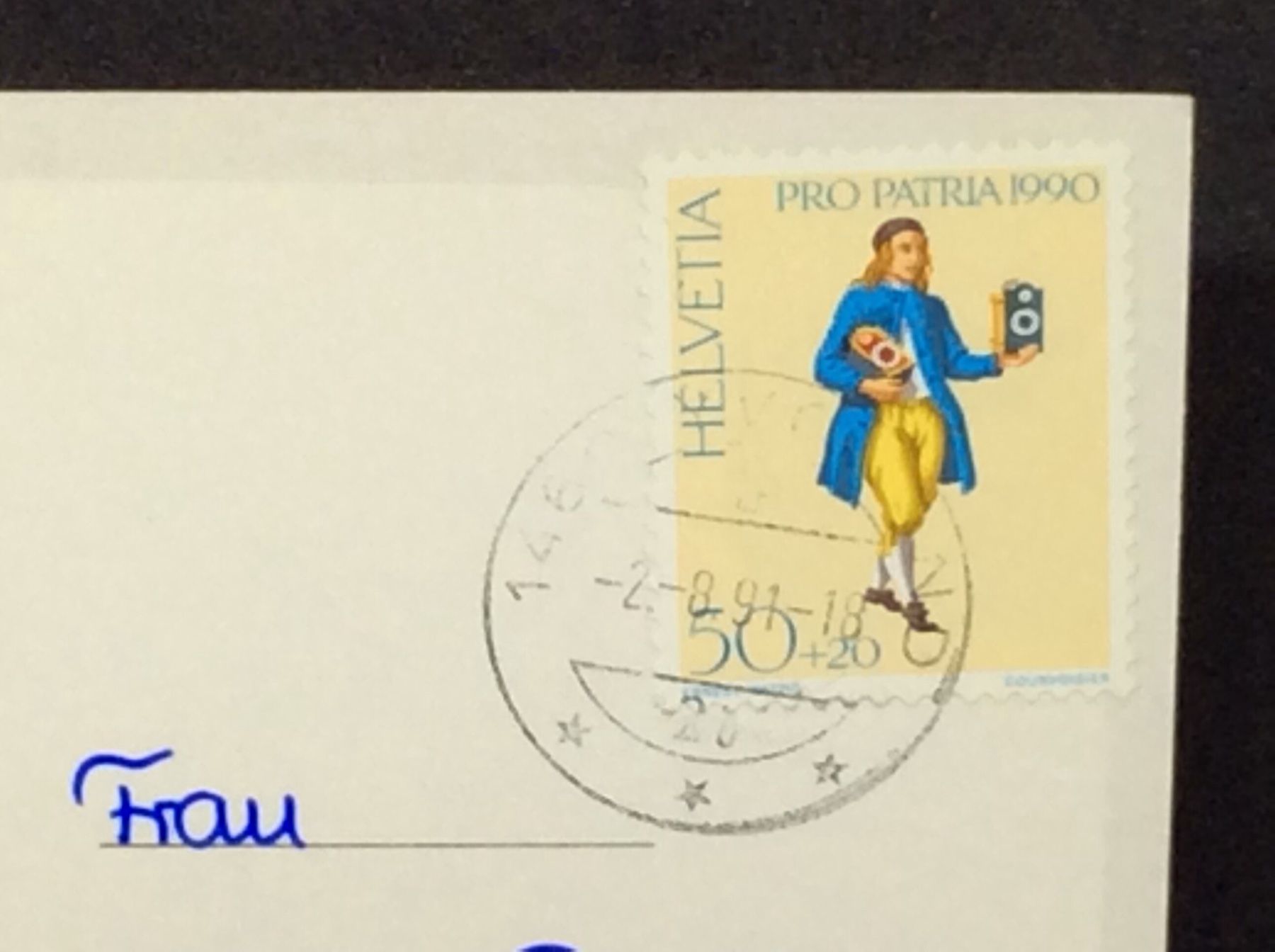 Cartoline postali: Yverdon-les-Bains La Thièle – Usato da Widnau venduto da Brusi9 1