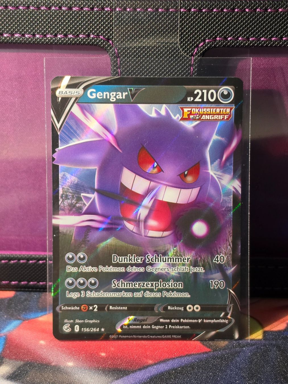 Pokémon Carte collezionabili: Gengar V 156 – Usato da Binningen venduto da oscark77