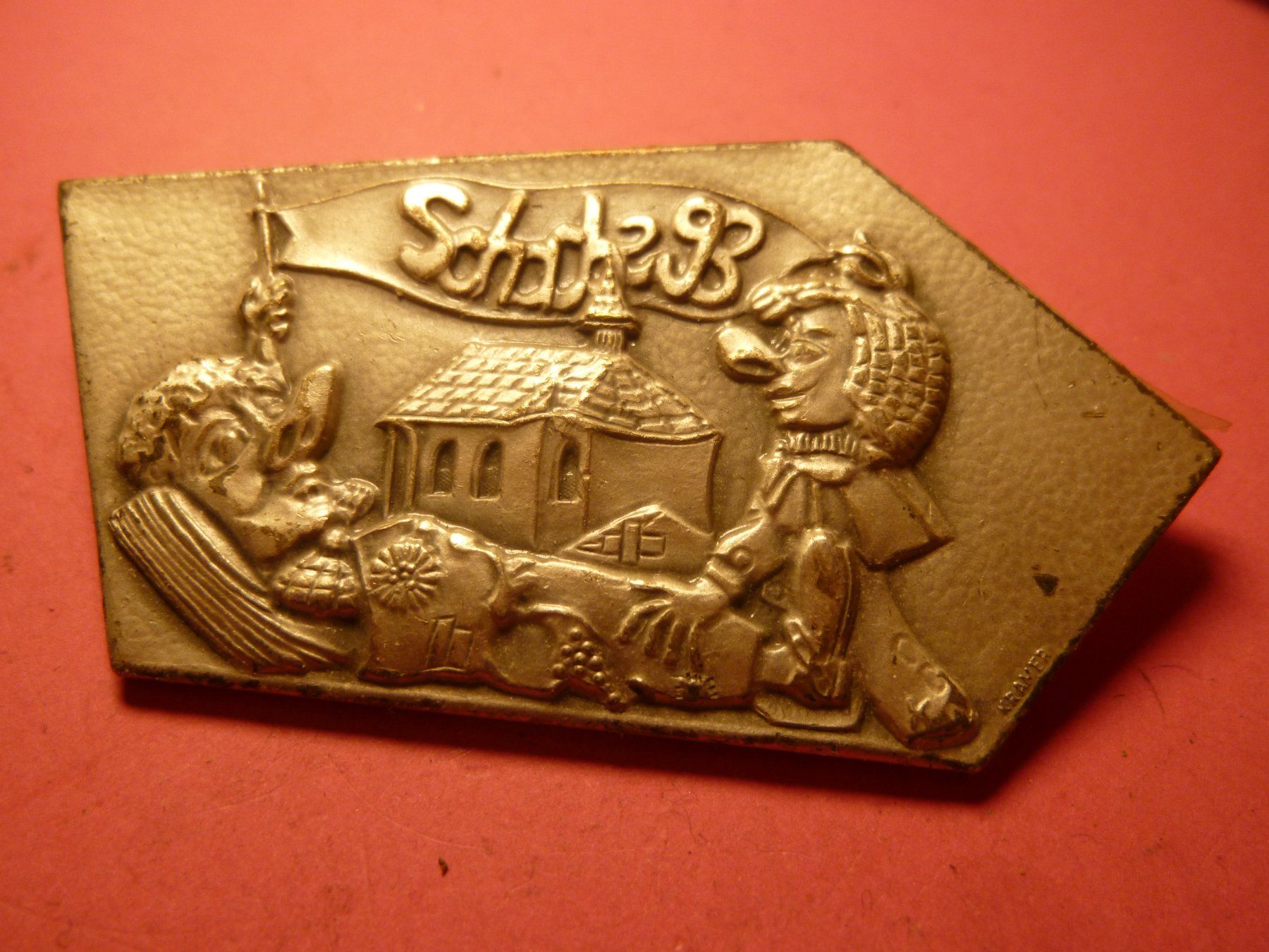 Plaketten & Abzeichen: SCHACHE 1993 SILBER – Gebraucht aus Ried (Muotathal) von Mandarin02