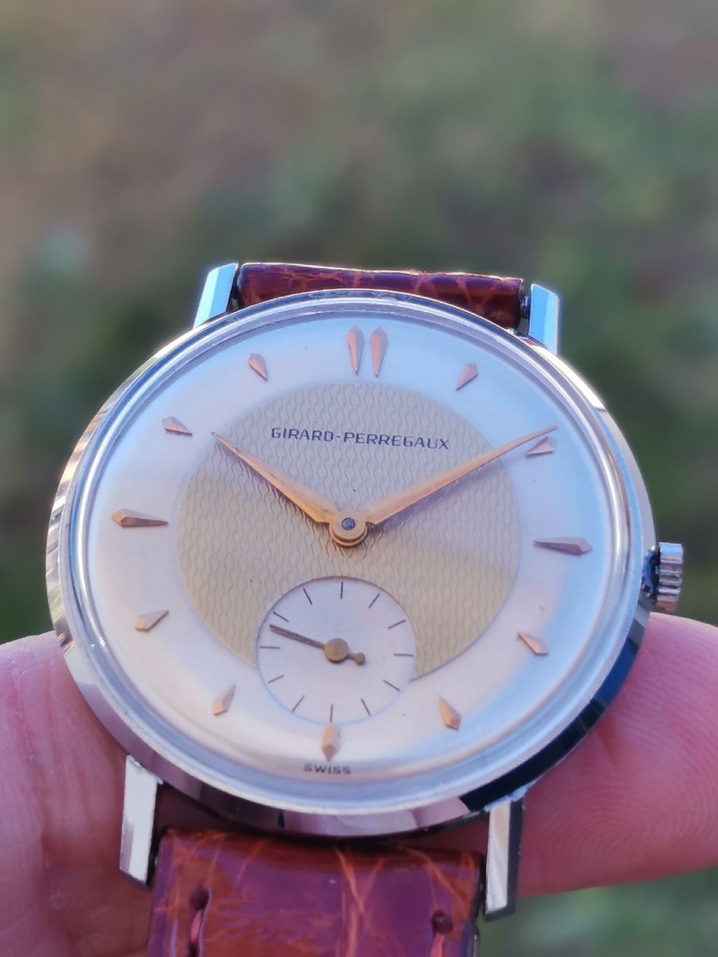 Girard-Perregaux Orologi: Girard-Perregaux vintage rare dial – Usato da Cagiallo venduto da DoubleH_Watches 2