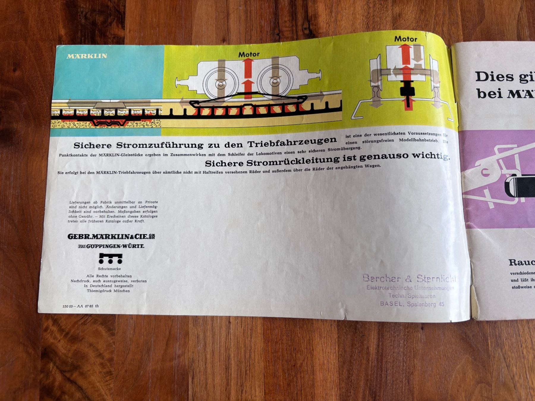 Märklin Documents: Original Märklin Katalog von 1965 – D'occasion à Balsthal par Uroby 2