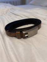 Gürtel, Leder/Vinyl, 70/85, Swiss Made!