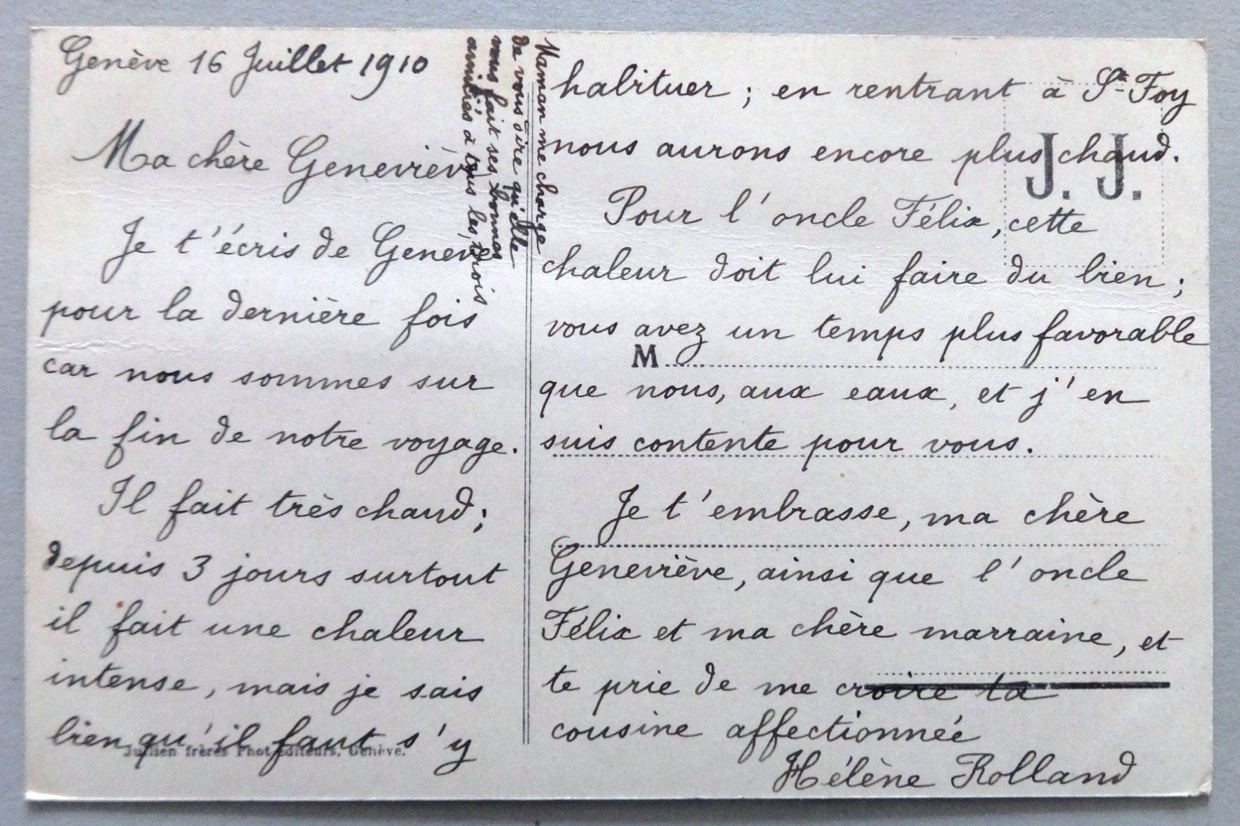 Ansichtskarten: Les Mouettes à Genève – Defekt aus Fétigny von Billy2miny 1