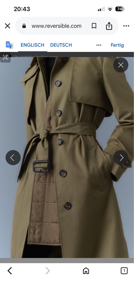 Mackage Cappotti: Mackage Trenchcoat – Nuovo (secondo la descrizione) da Muri AG venduto da easty6 5