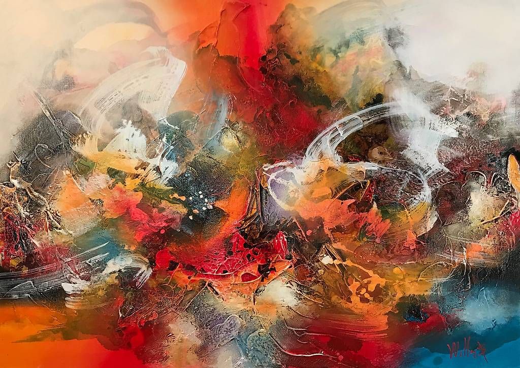 Gemälde: Blue Edge - Acrylgemälde von William Malucu – Gebraucht aus Rikon im Tösstal von mino03 1