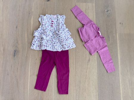 3-teiliges Kombi für Mädchen Gr. 80, neuwertiger Zustand