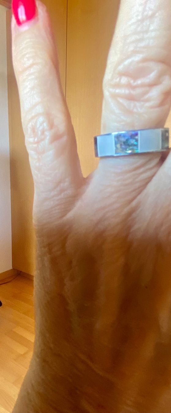 Bagues: Magnifique bague argentée – D'occasion à Belmont-sur-Lausanne par chu_vxf5