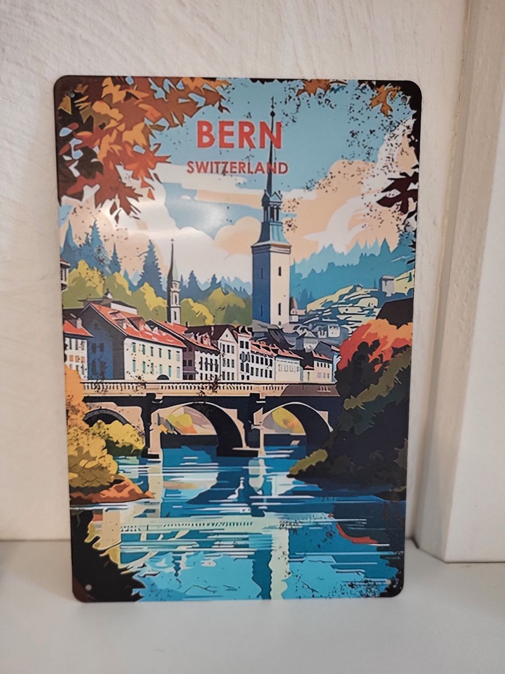 Insegne: Blechschild Bern 30 x 20 cm – Nuovo e nell'imballaggio originale da Brunnen venduto da Burger_king 1