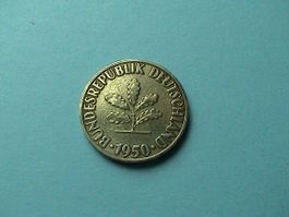 10 Pfennig - Deutschland 1950 F