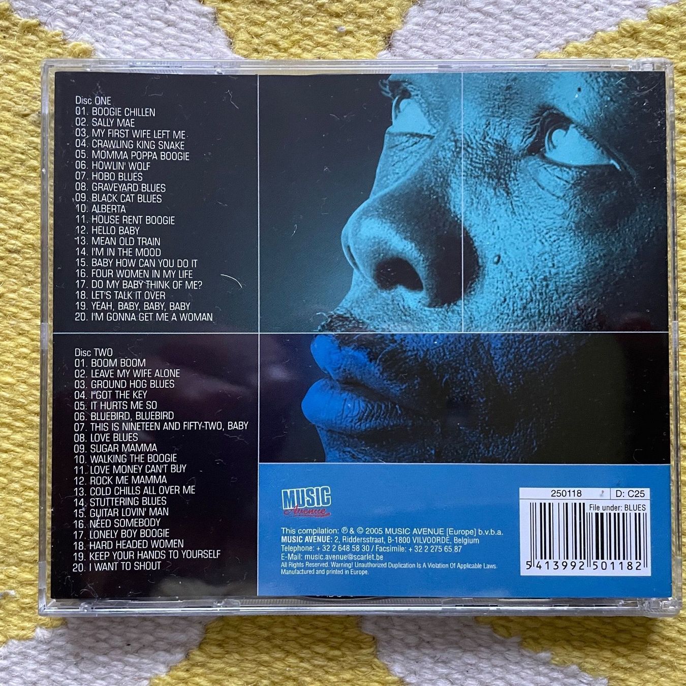 CDs: JOHN LEE HOOKER-2CD KING OF THE BOOGIE – Gebraucht aus Rorschacherberg von  2
