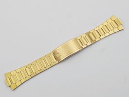 Omega Vintage Stahlband vergoldet 1330/314 Herren NOS