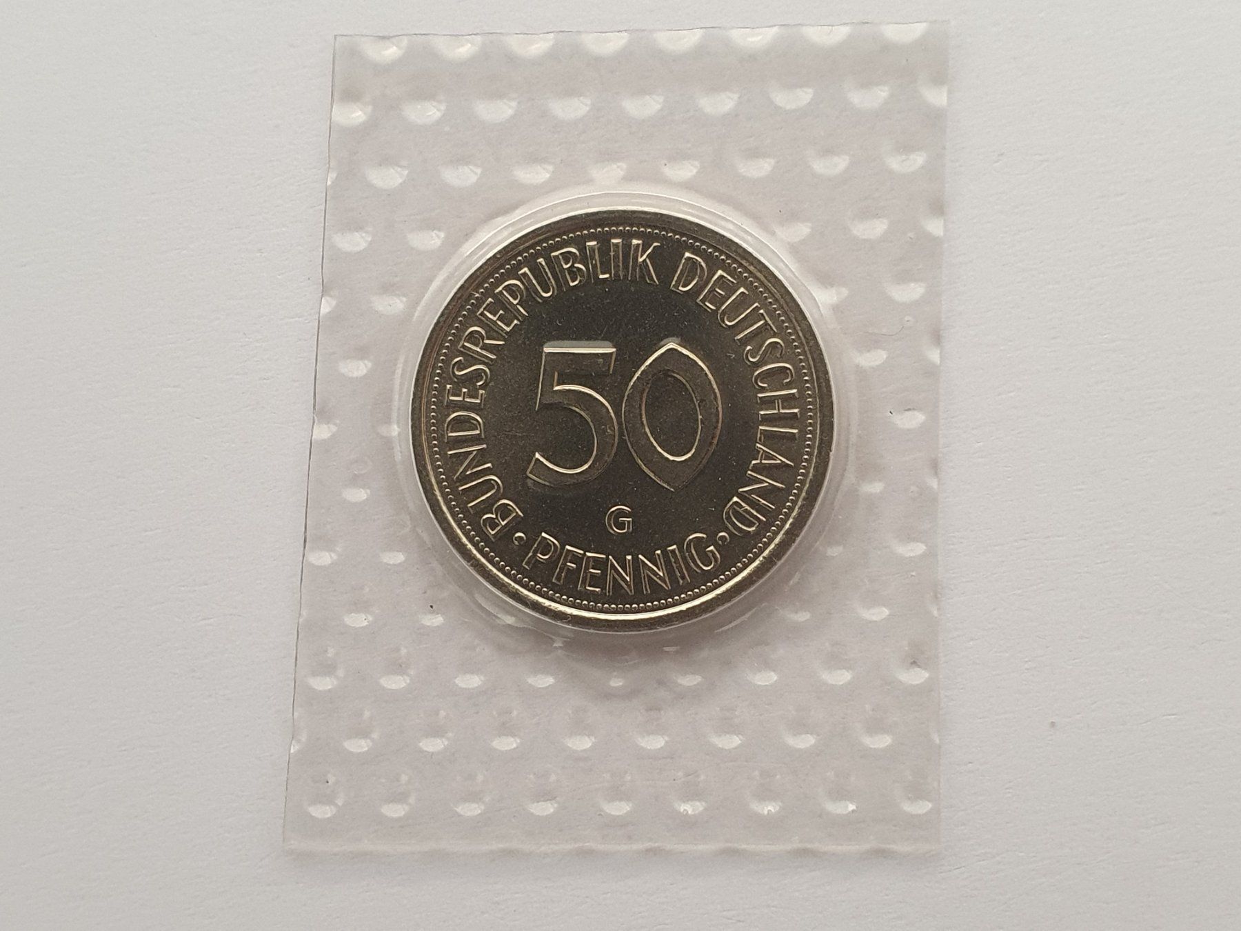 Tutti le monete: 50 Pfennig 2001 G Stgl – Nuovo (secondo la descrizione) da Pravidondaz venduto da LVtik