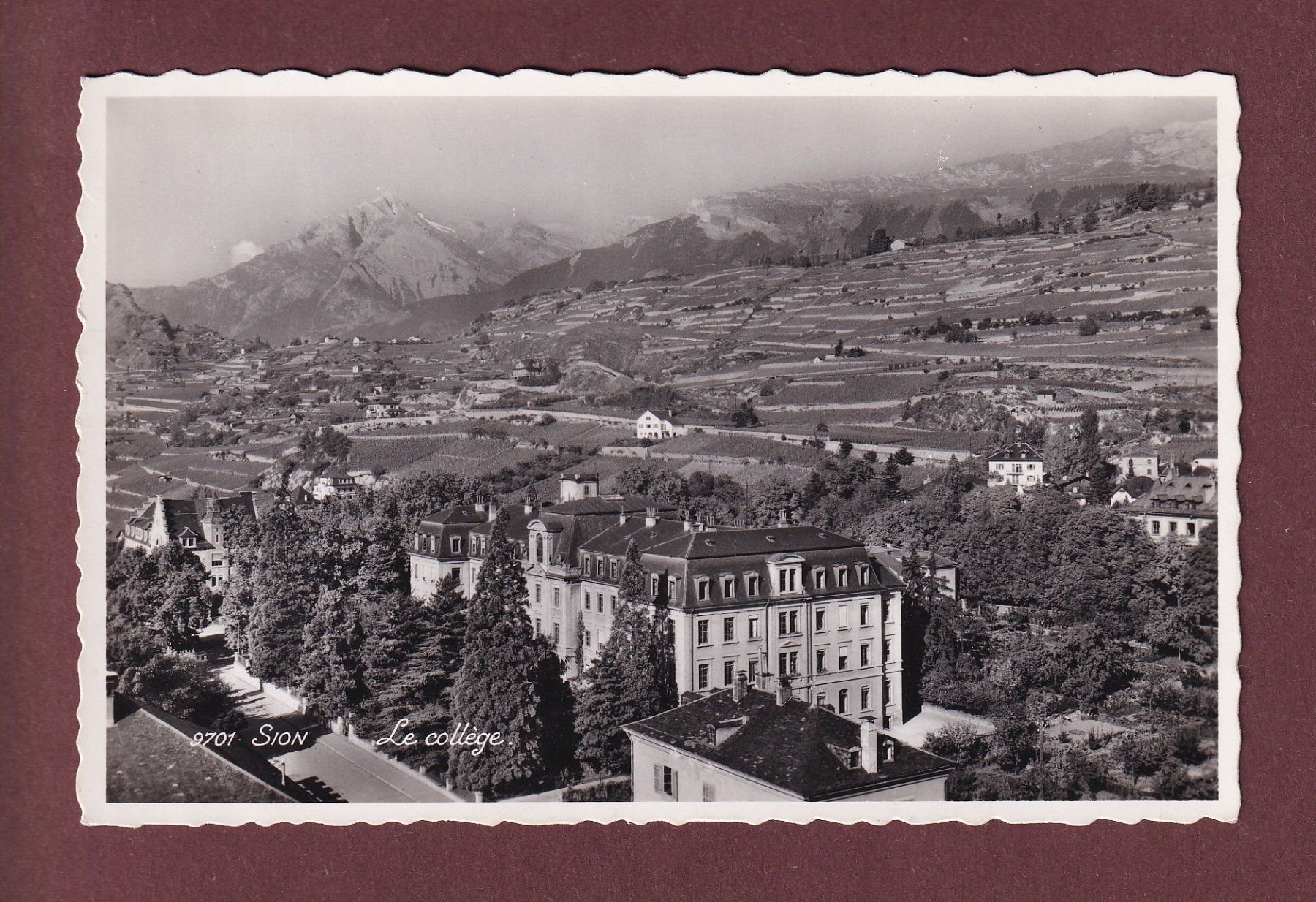 Cartes postales: SION - Le Collège – D'occasion à Pully par nicecards
