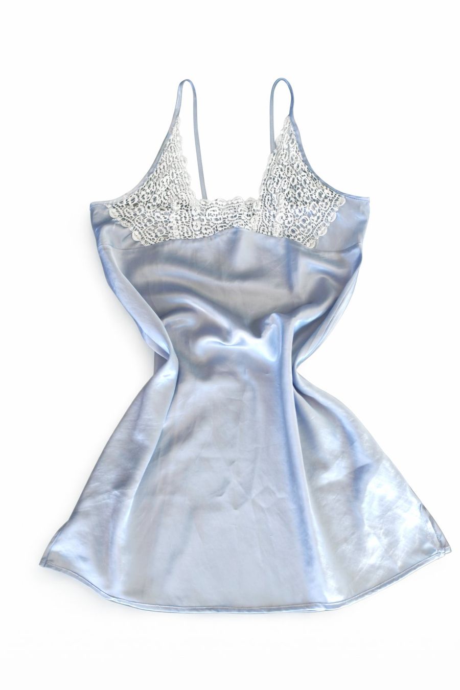 Sonstige Unterwäsche: Nachthemd Hellblau Spitze Gr. M/L – Neu (gemäss Beschreibung) aus Fully von VaneaSelection 1