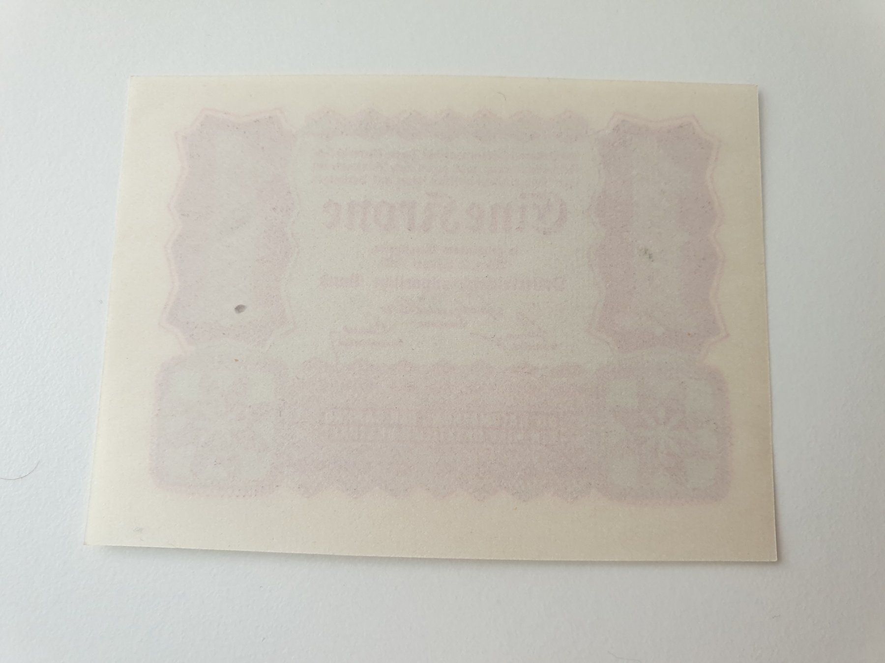 Billets de banque: 🇦🇹 Austria-Hungary 1 Krone 1922 Perfect UNC – D'occasion à Chavannes-Renens par silverismoney 1