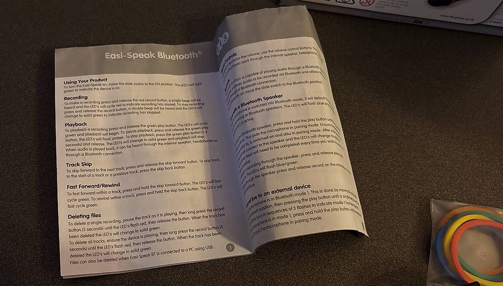 Registratori: Mikrophon Rekorder, Easi-Speak Bluetooth – Nuovo (secondo la descrizione) da Basel venduto da Summer.Day 2