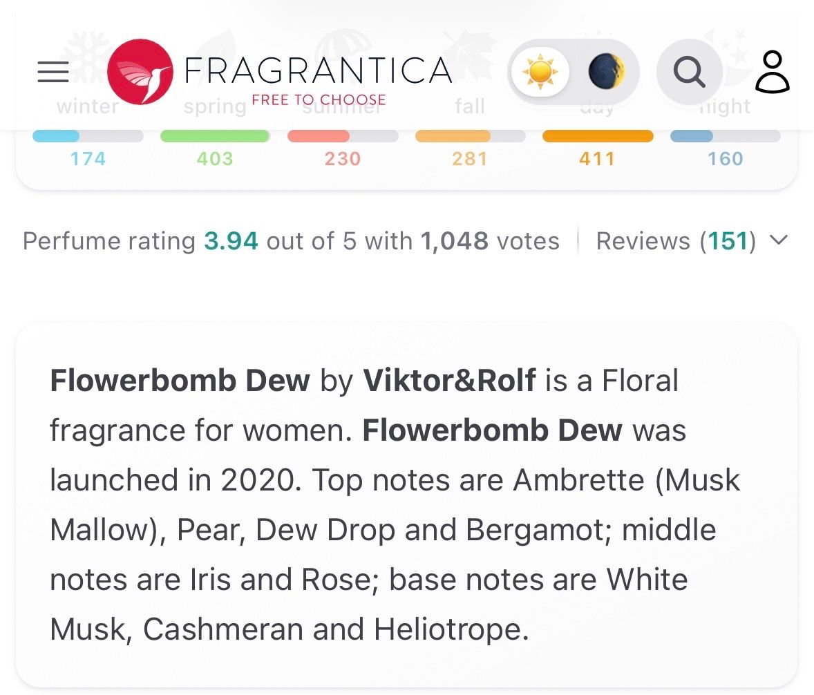 Parfum & Eau de Toilette: Viktor & Rolf Flowerbomb Dew EDP 2ML, eingestellter Duft – Gebraucht aus Zürich von deruja 7