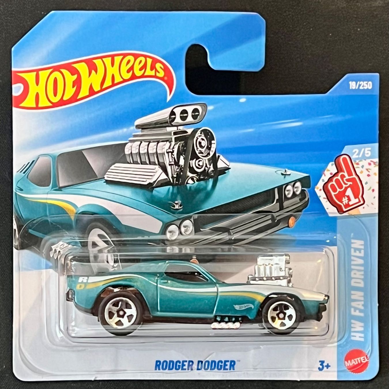 Hot Wheels Modellini d'auto: Hot Wheels Rodger Dodger 19/250 – Nuovo e nell'imballaggio originale da Rümlang venduto da Wantedjoe