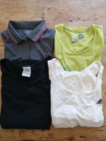 4 Sportshirts Adidas McKinley u.a., Grösse 36