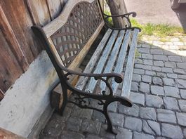 Gartensitzbank Gusseisen