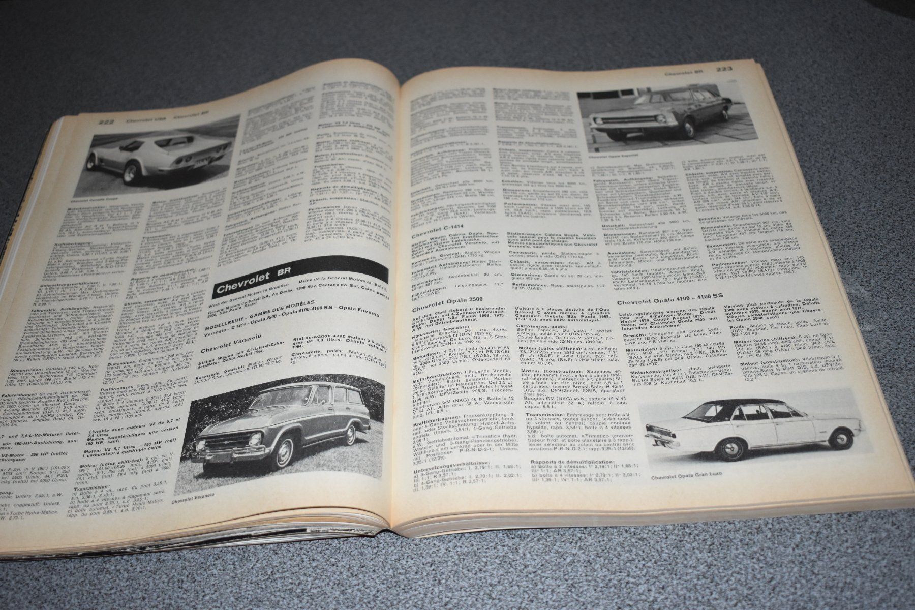 Bücher: Catalogue Revue Automobiles 1973 – Gebraucht aus Le Locle von skycomputer 3