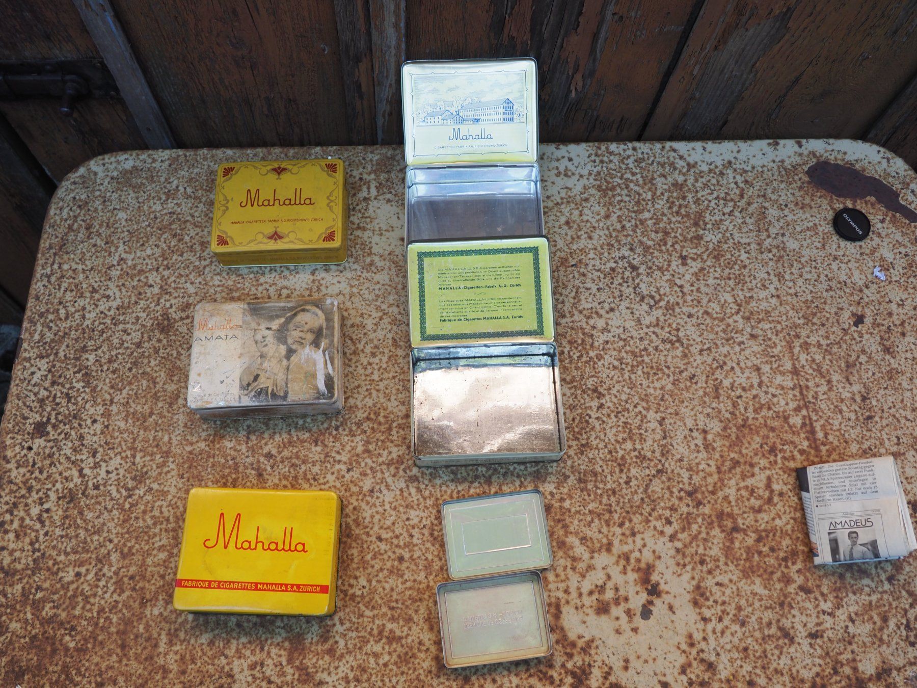 Tabacchi: Zigarettendosen: Mahalla 6 Stk – Usato da Schänis venduto da Wewu 2